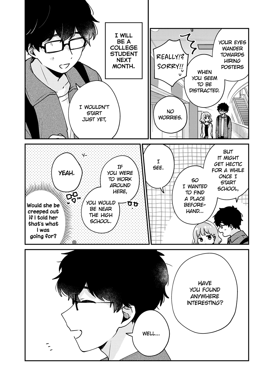 It's Not Meguro-san's First Time Chapter 48 page 3 - Chapter 48: A place that's right for you