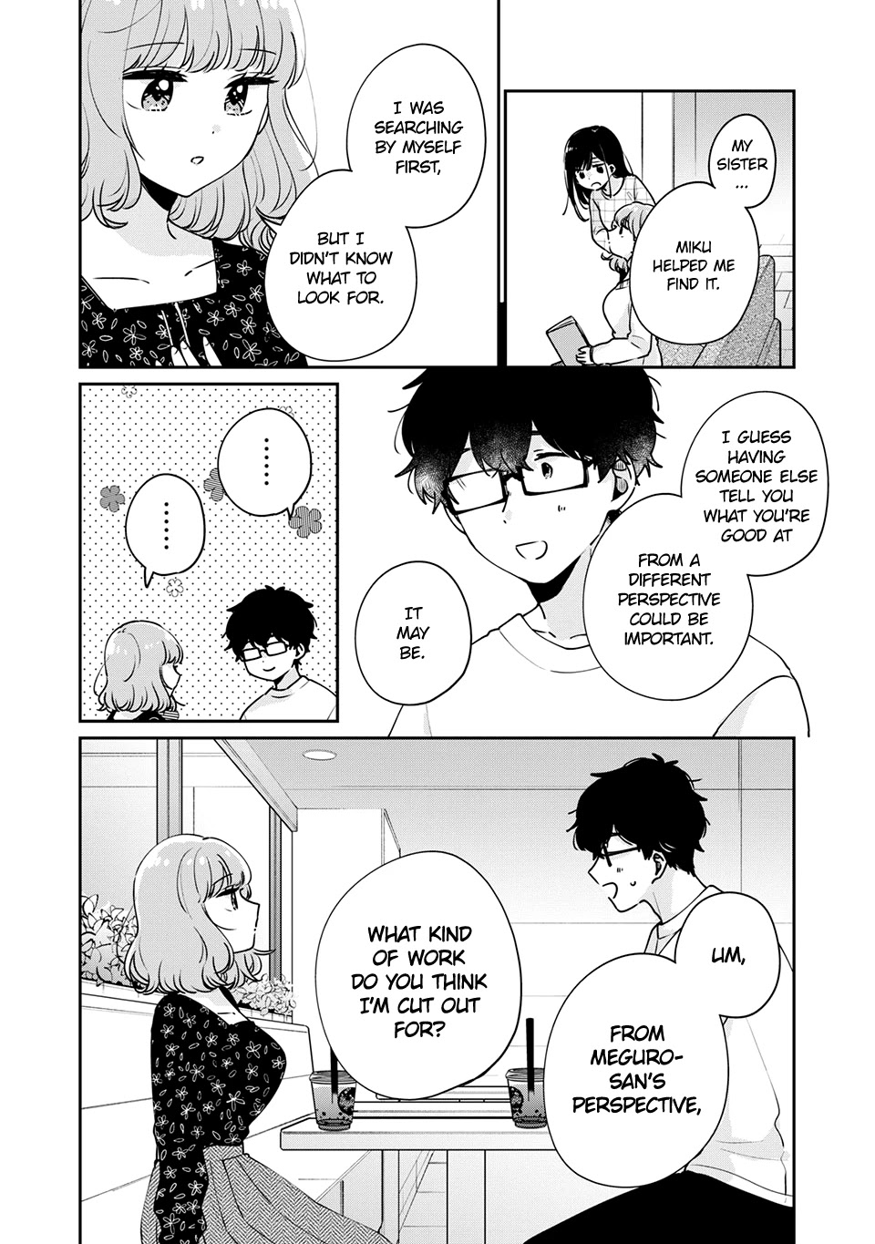 It's Not Meguro-san's First Time Chapter 48 page 9 - Chapter 48: A place that's right for you