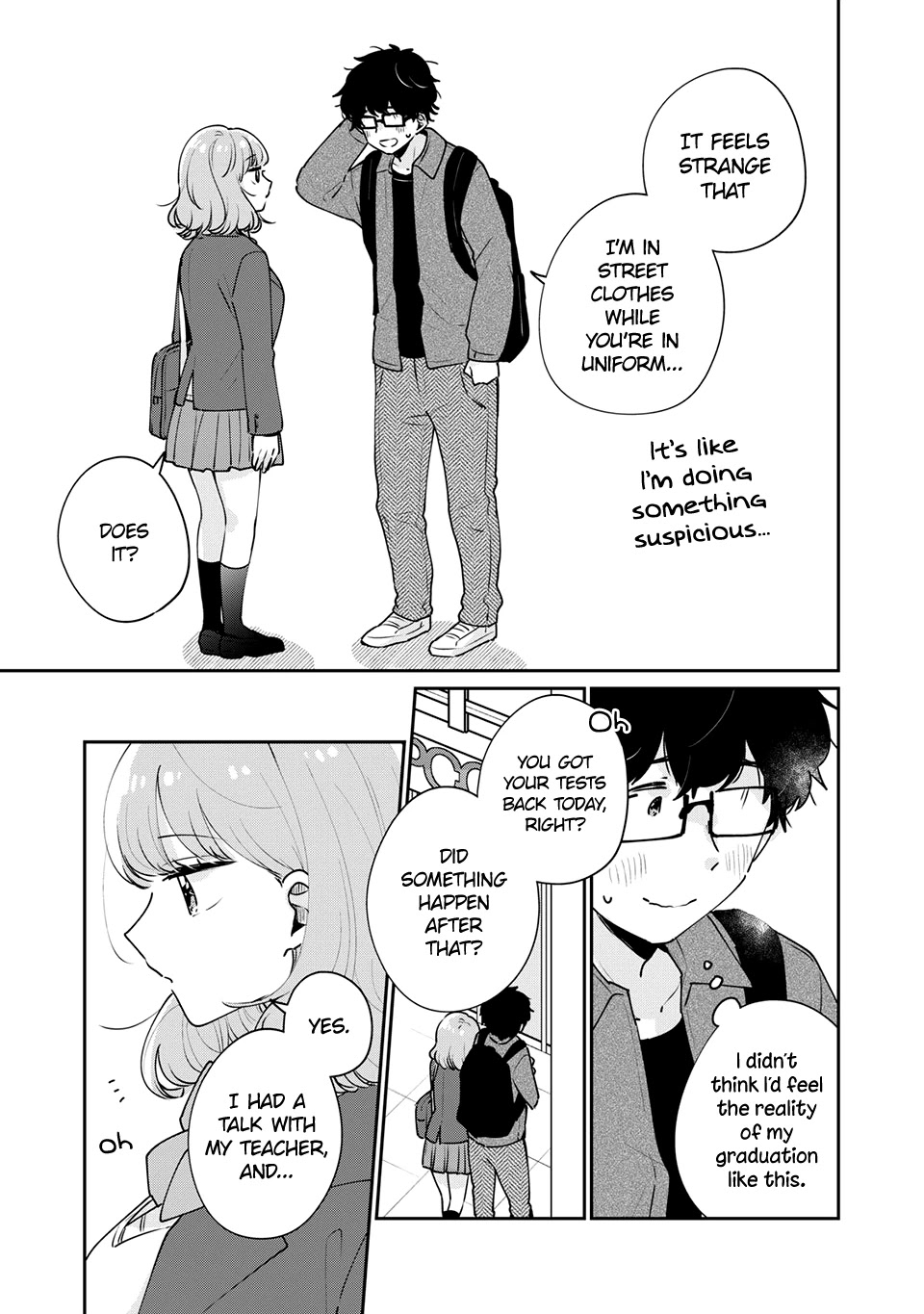 It's Not Meguro-san's First Time Chapter 49 page 10 - Chapter 49: If you can take that step
