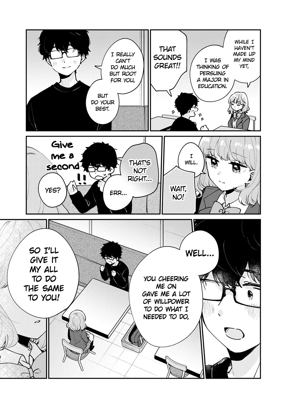 It's Not Meguro-san's First Time Chapter 49 page 14 - Chapter 49: If you can take that step