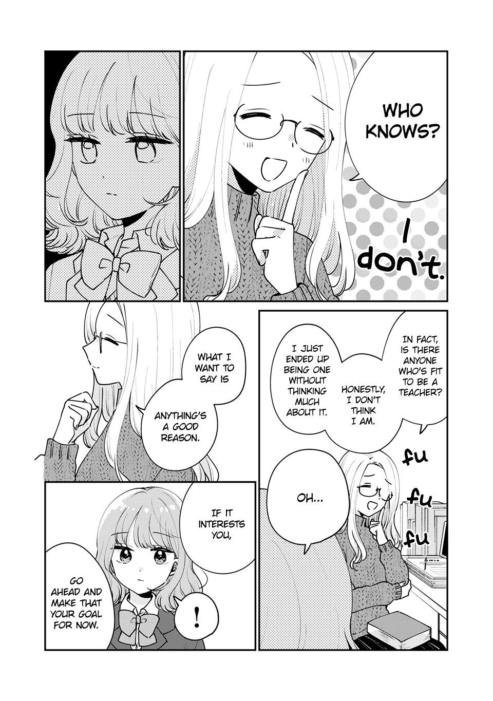 It's Not Meguro-san's First Time Chapter 49 page 7 - Chapter 49: If you can take that step