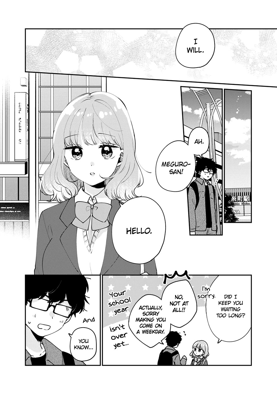 It's Not Meguro-san's First Time Chapter 49 page 9 - Chapter 49: If you can take that step