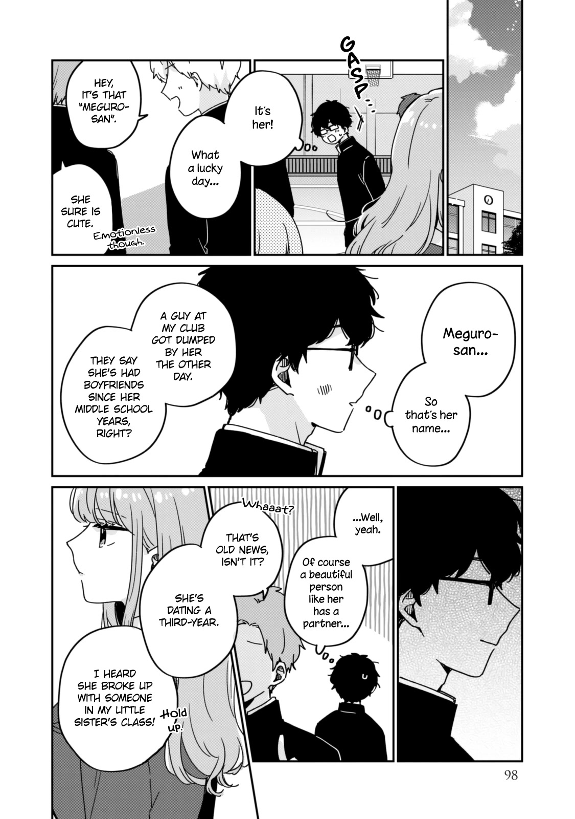 It's Not Meguro-san's First Time Chapter 51.5 page 3 - Chapter 51.5: Probably not destiny
