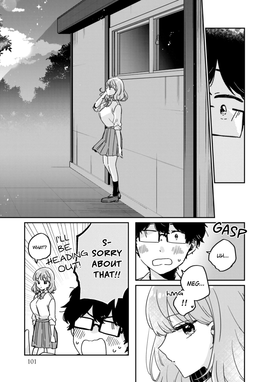 It's Not Meguro-san's First Time Chapter 51.5 page 6 - Chapter 51.5: Probably not destiny