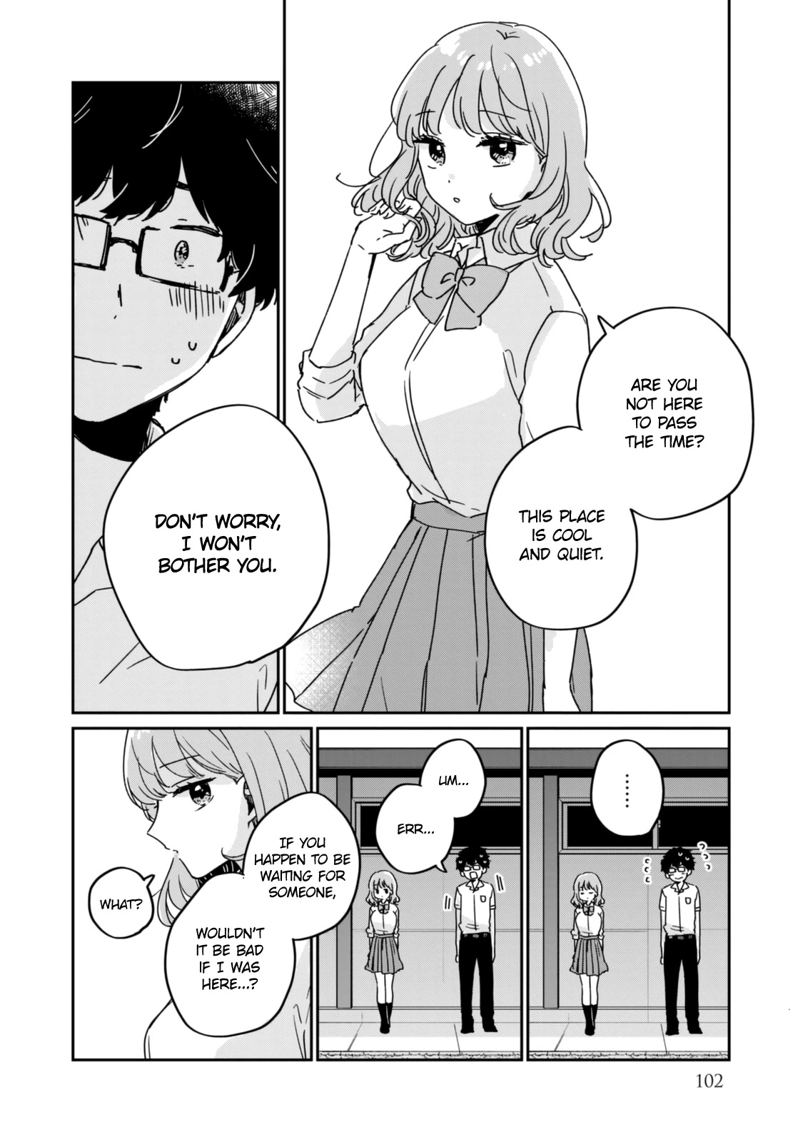 It's Not Meguro-san's First Time Chapter 51.5 page 7 - Chapter 51.5: Probably not destiny