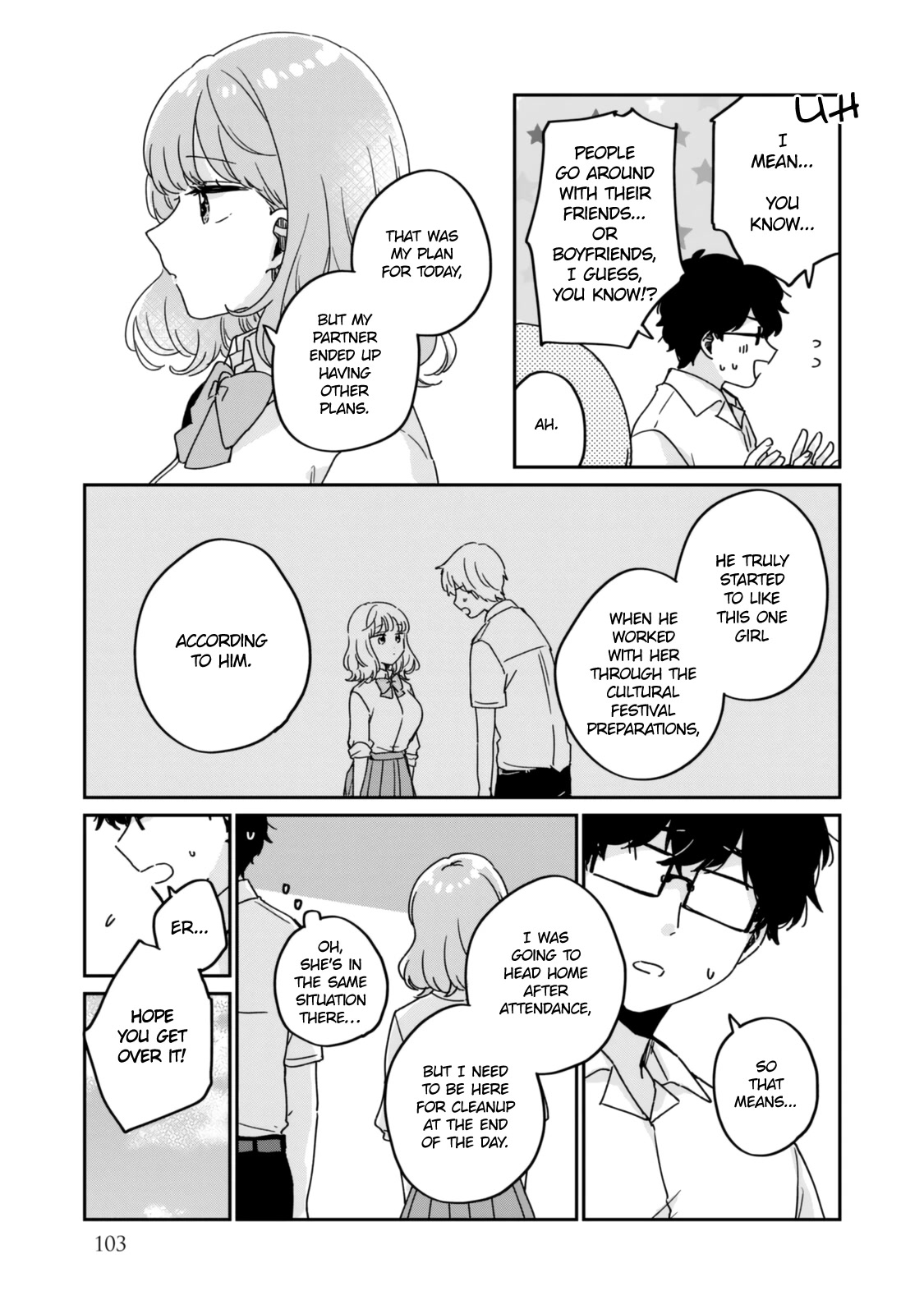 It's Not Meguro-san's First Time Chapter 51.5 page 8 - Chapter 51.5: Probably not destiny