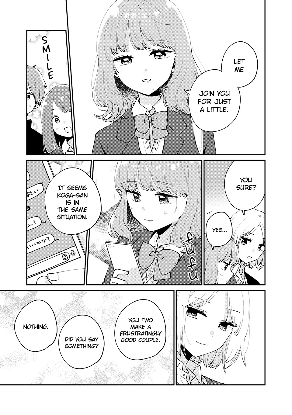 It's Not Meguro-san's First Time Chapter 52 page 12 - Chapter 52: With just anyone