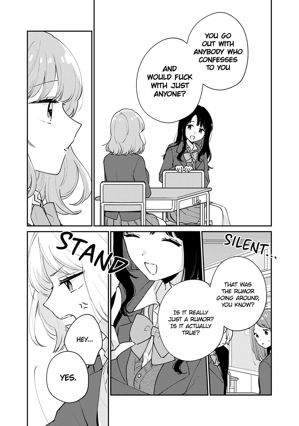 It's Not Meguro-san's First Time Chapter 52 page 7 - Chapter 52: With just anyone
