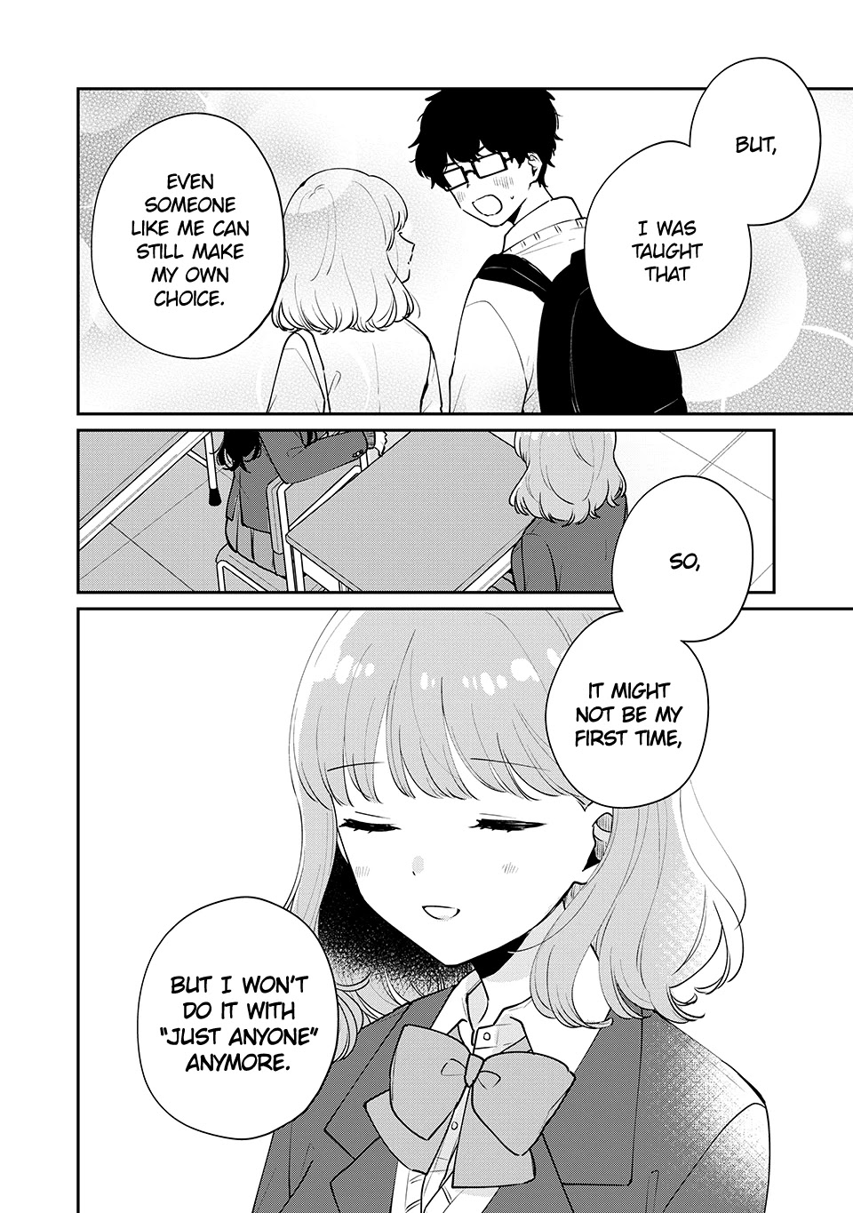 It's Not Meguro-san's First Time Chapter 52 page 9 - Chapter 52: With just anyone