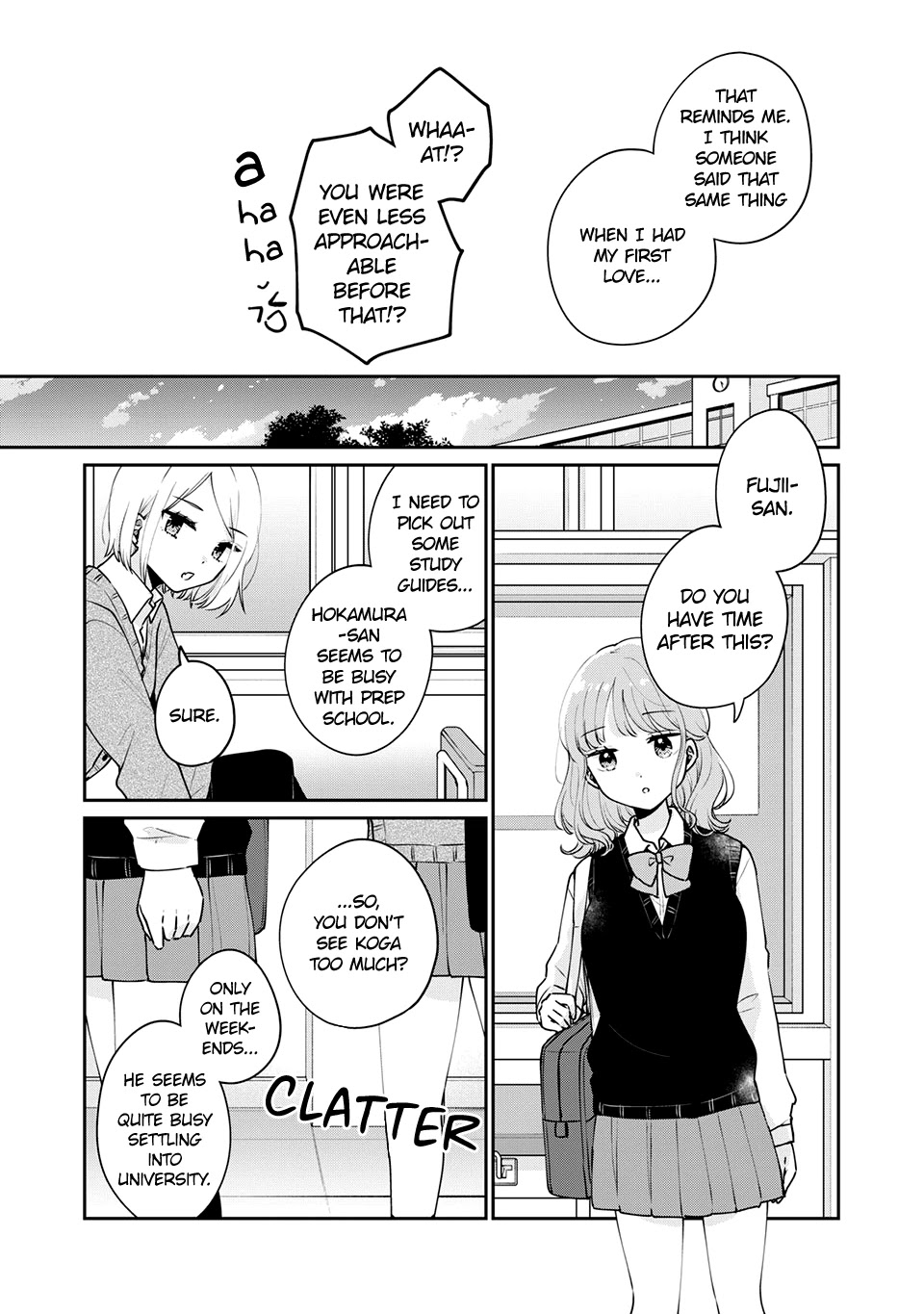 It's Not Meguro-san's First Time Chapter 53 page 10 - Chapter 53: Have I changed that much?