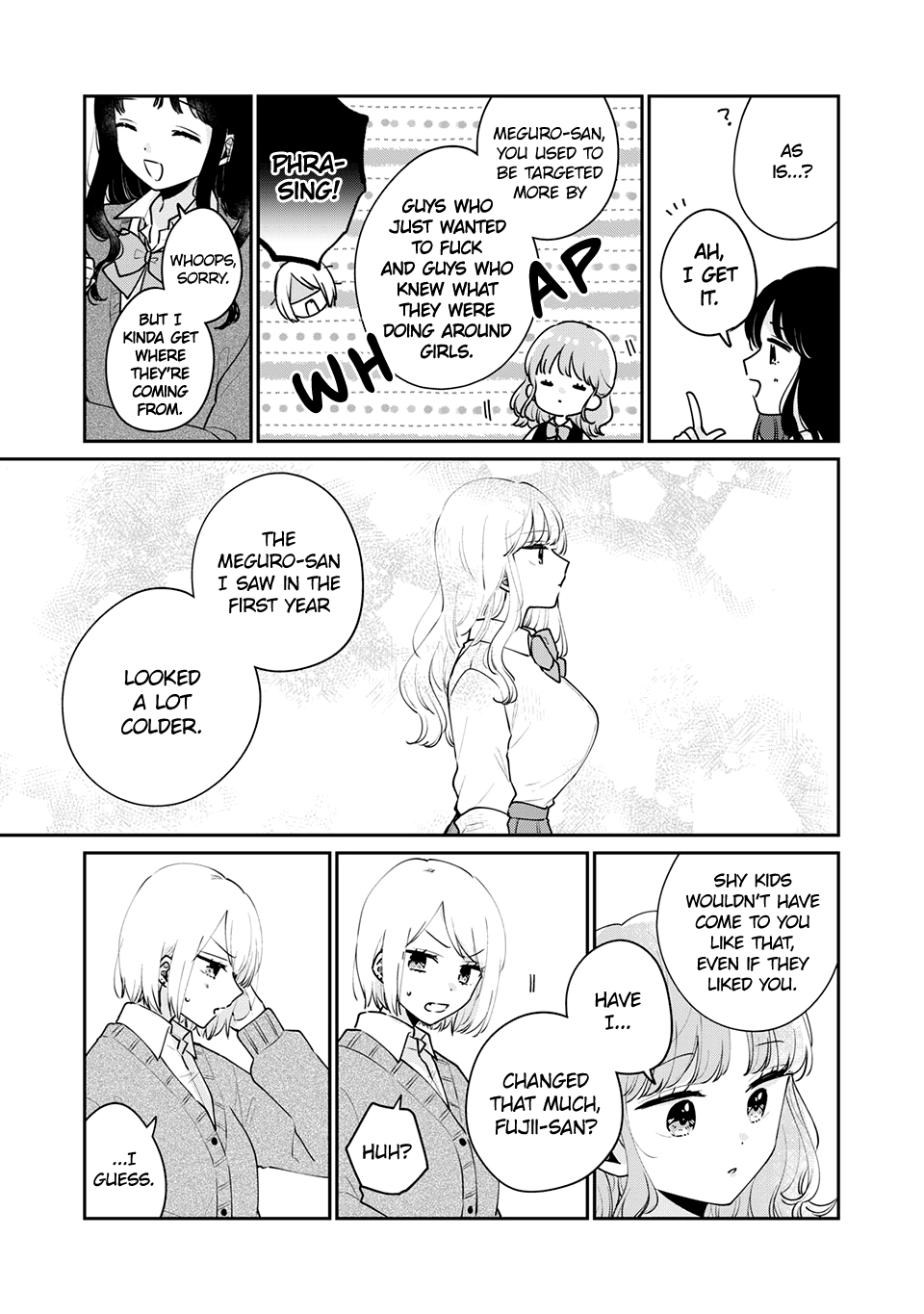 It's Not Meguro-san's First Time Chapter 53 page 8 - Chapter 53: Have I changed that much?
