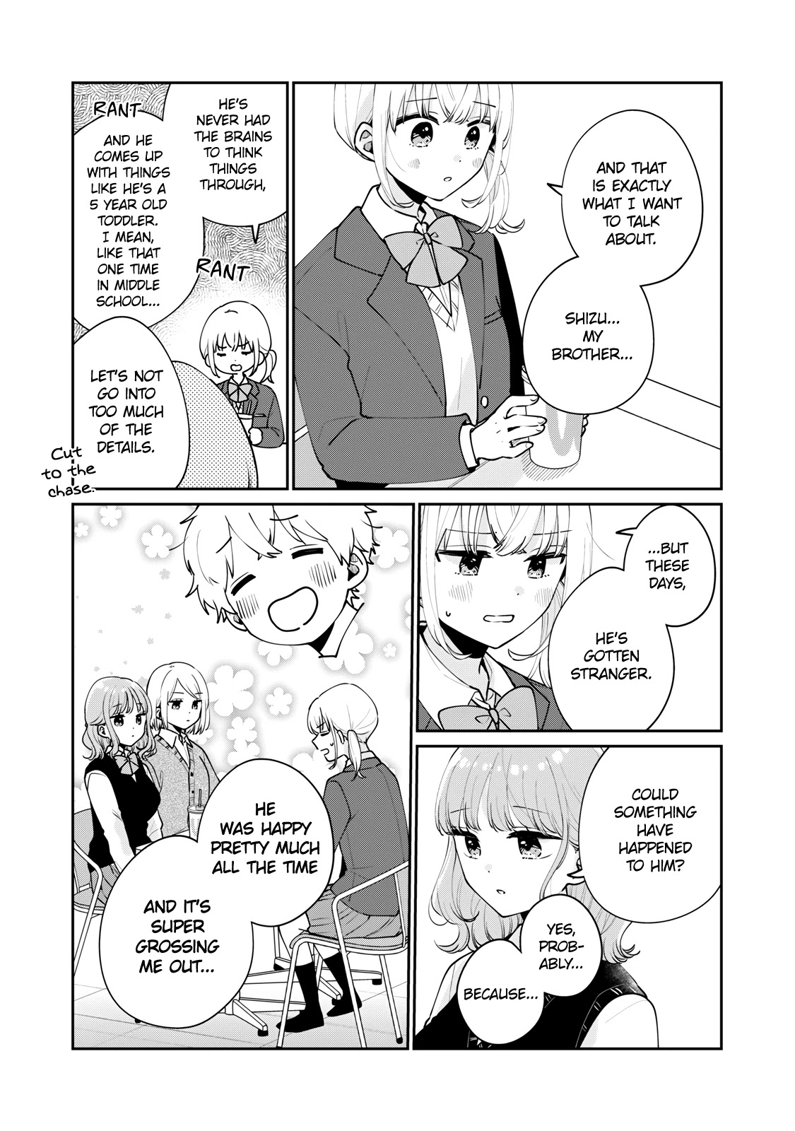 It's Not Meguro-san's First Time Chapter 54 page 10 - Chapter 54: Difficult to see