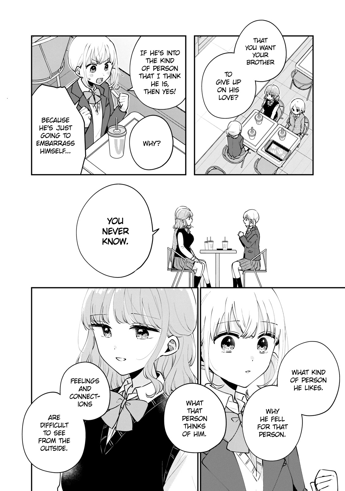 It's Not Meguro-san's First Time Chapter 54 page 13 - Chapter 54: Difficult to see