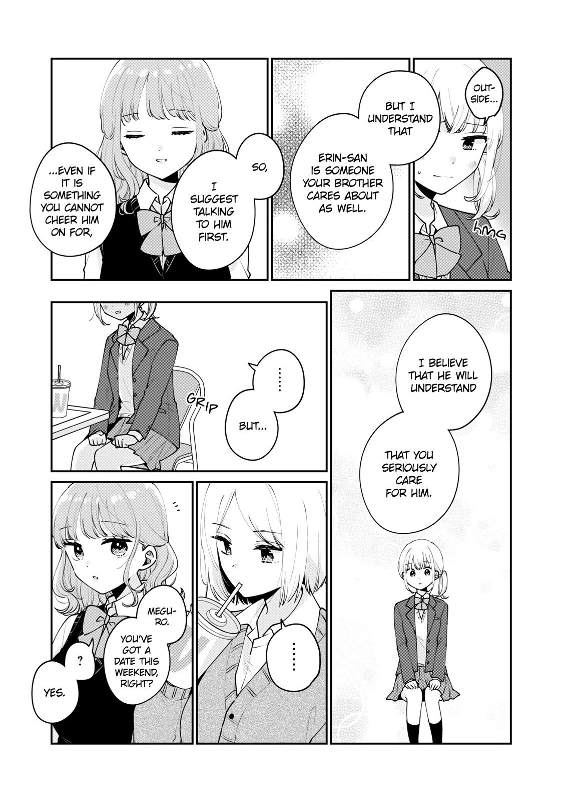 It's Not Meguro-san's First Time Chapter 54 page 14 - Chapter 54: Difficult to see