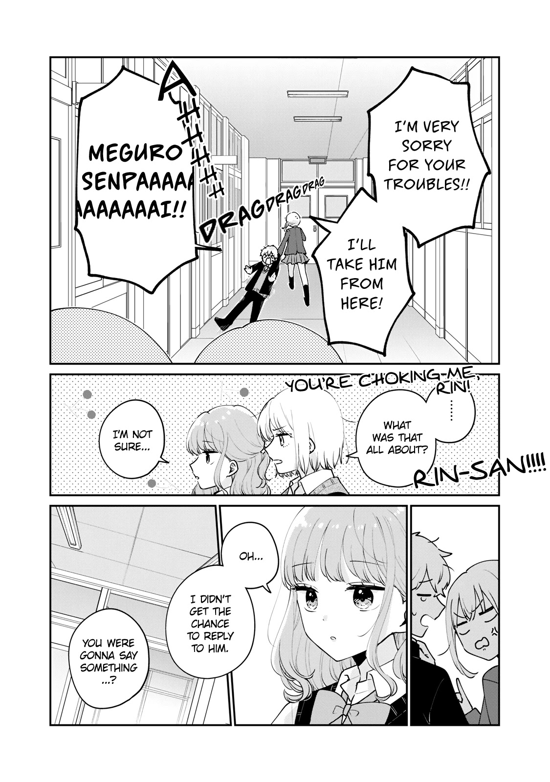 It's Not Meguro-san's First Time Chapter 54 page 5 - Chapter 54: Difficult to see