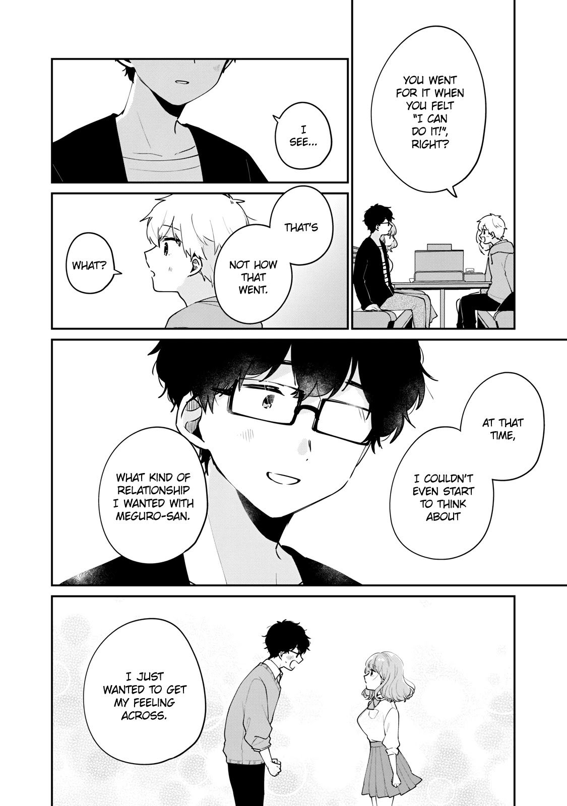 It's Not Meguro-san's First Time Chapter 55 page 11 - Chapter 55: Getting excited over it