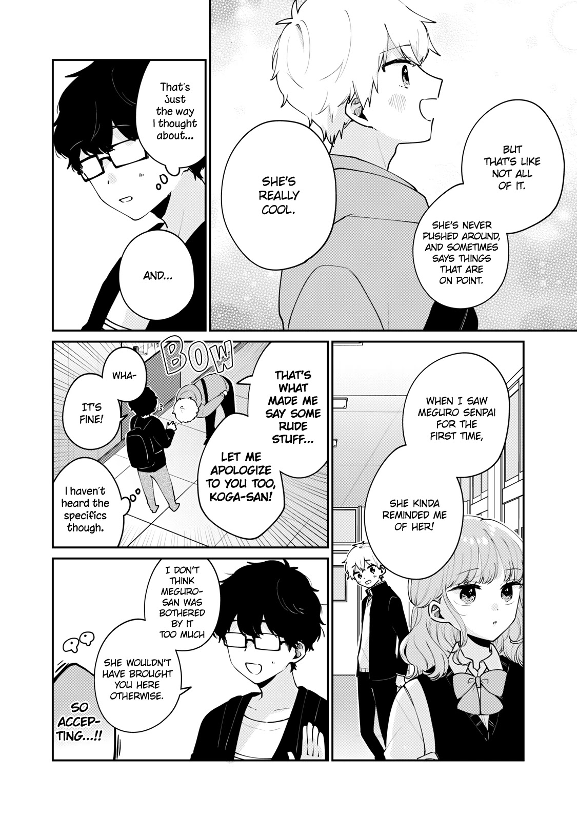It's Not Meguro-san's First Time Chapter 55 page 7 - Chapter 55: Getting excited over it