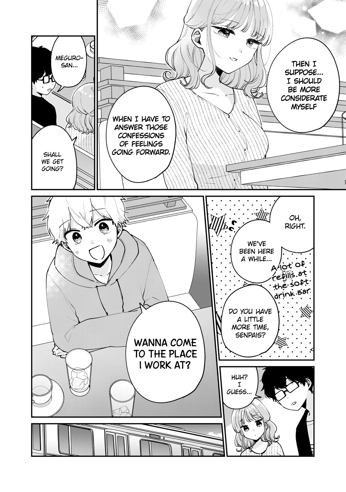 It's Not Meguro-san's First Time Chapter 56 page 11 - Chapter 56: It'd be a lie