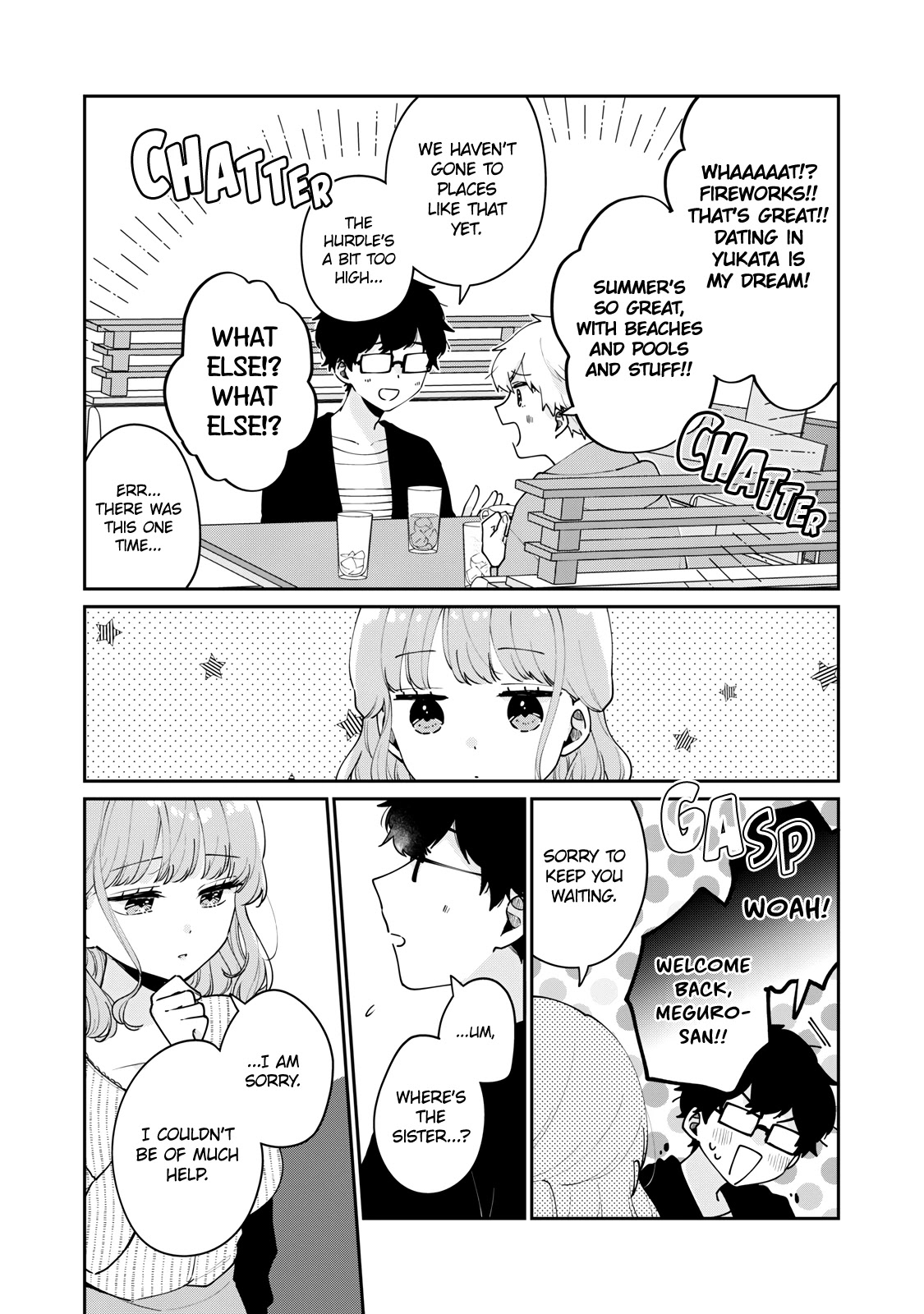 It's Not Meguro-san's First Time Chapter 56 page 7 - Chapter 56: It'd be a lie