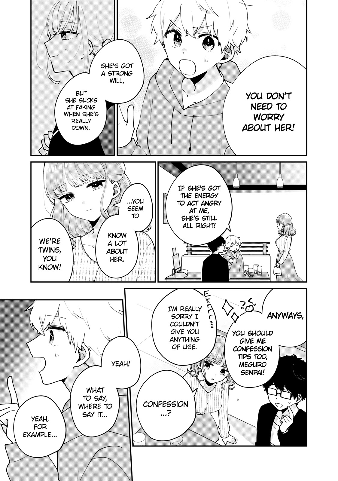 It's Not Meguro-san's First Time Chapter 56 page 8 - Chapter 56: It'd be a lie