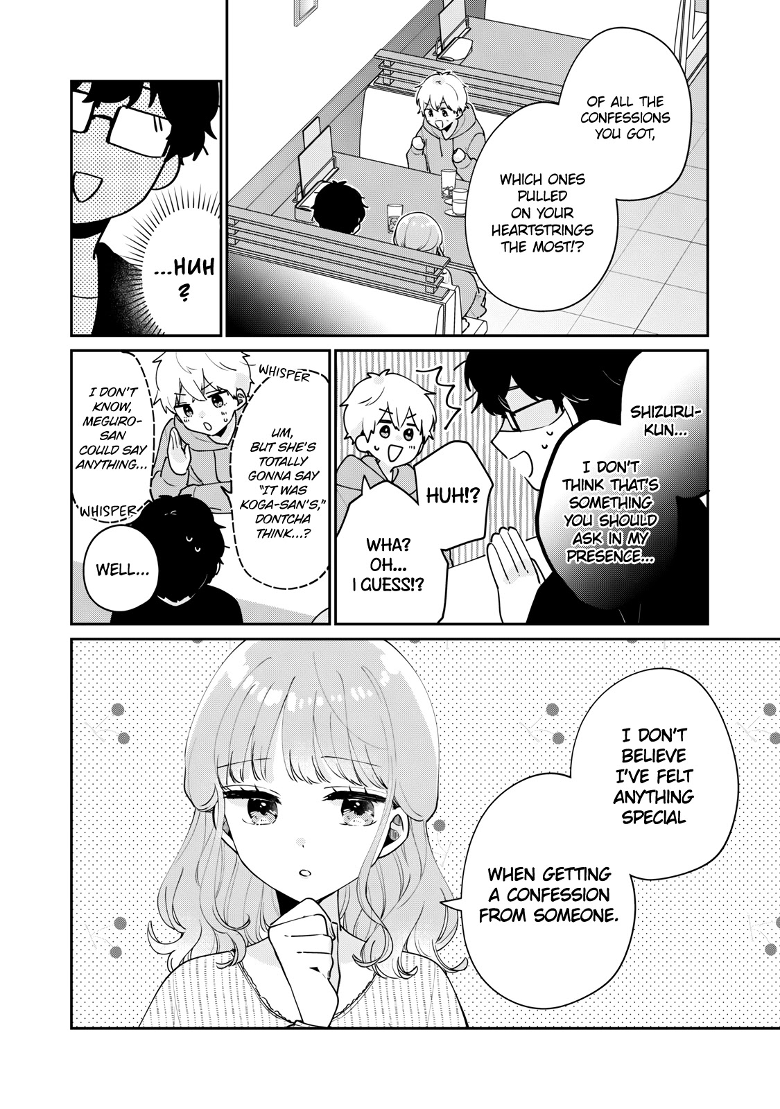 It's Not Meguro-san's First Time Chapter 56 page 9 - Chapter 56: It'd be a lie