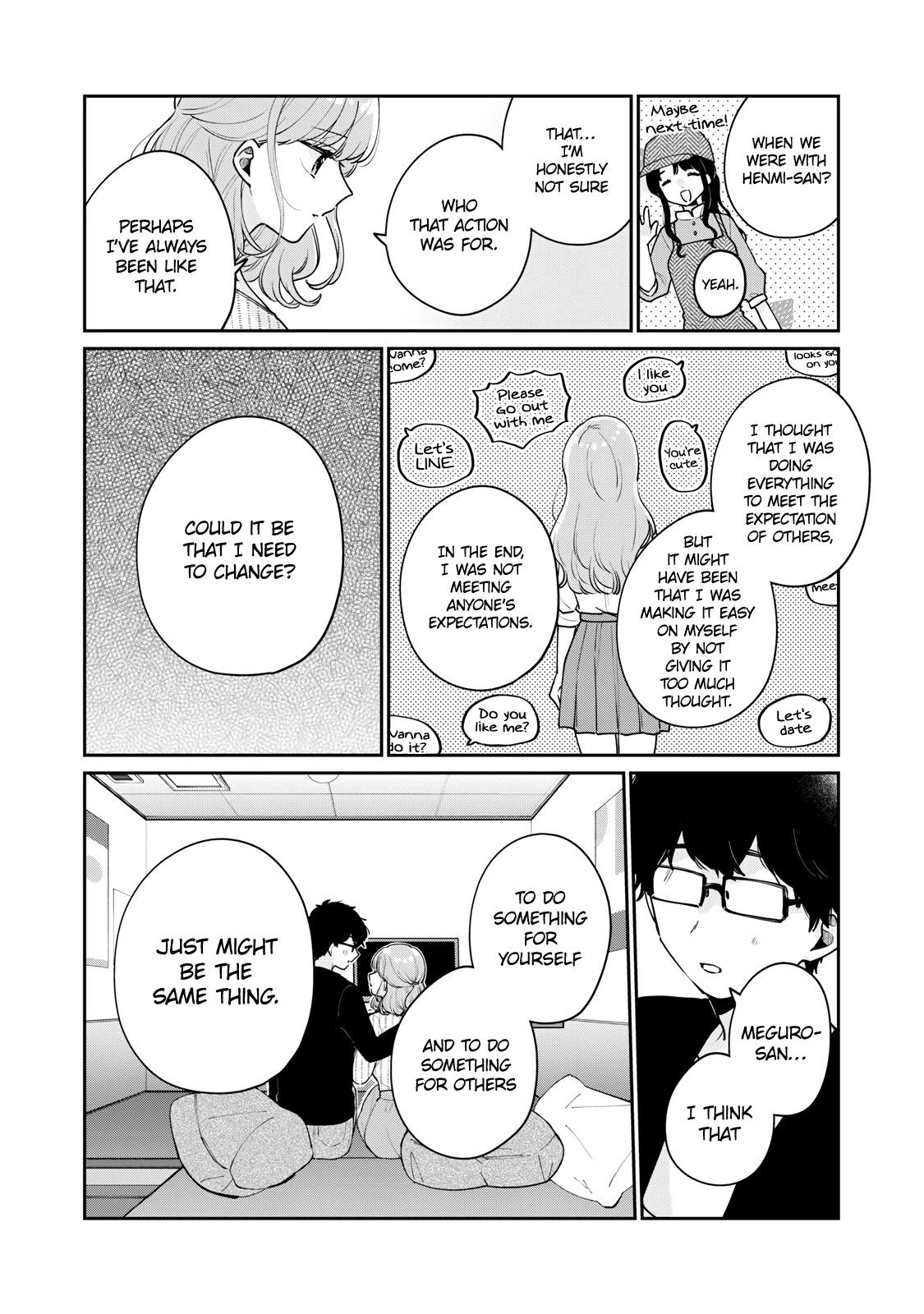 It's Not Meguro-san's First Time Chapter 57 page 13 - Chapter 57: Proving it right now