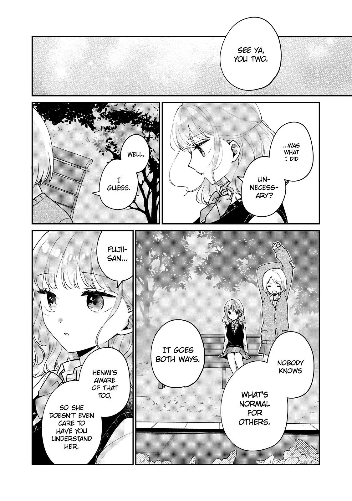 It's Not Meguro-san's First Time Chapter 58 page 11 - Chapter 58: Blinding gleam and the heavy weight