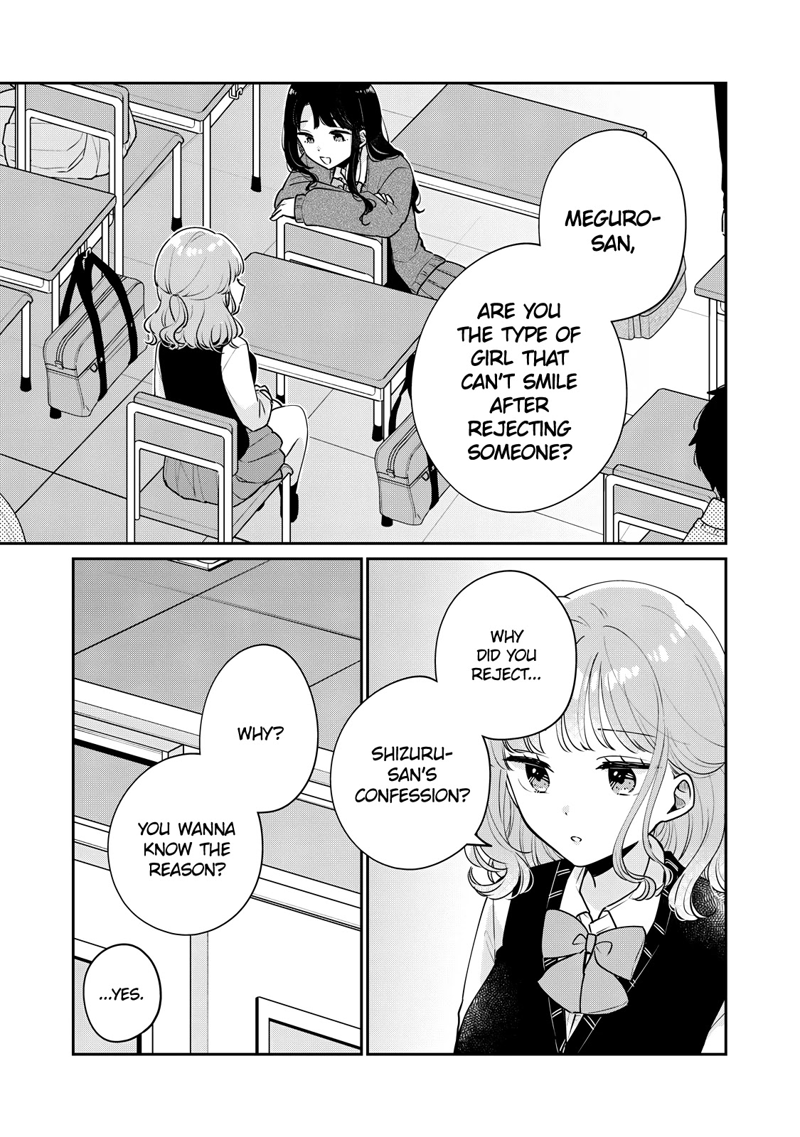 It's Not Meguro-san's First Time Chapter 58 page 4 - Chapter 58: Blinding gleam and the heavy weight