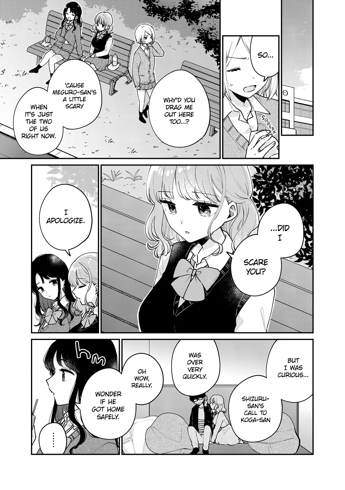 It's Not Meguro-san's First Time Chapter 58 page 6 - Chapter 58: Blinding gleam and the heavy weight