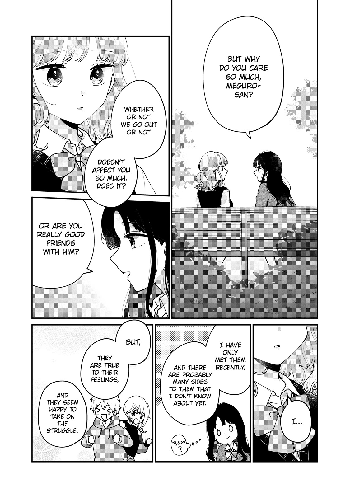 It's Not Meguro-san's First Time Chapter 58 page 7 - Chapter 58: Blinding gleam and the heavy weight