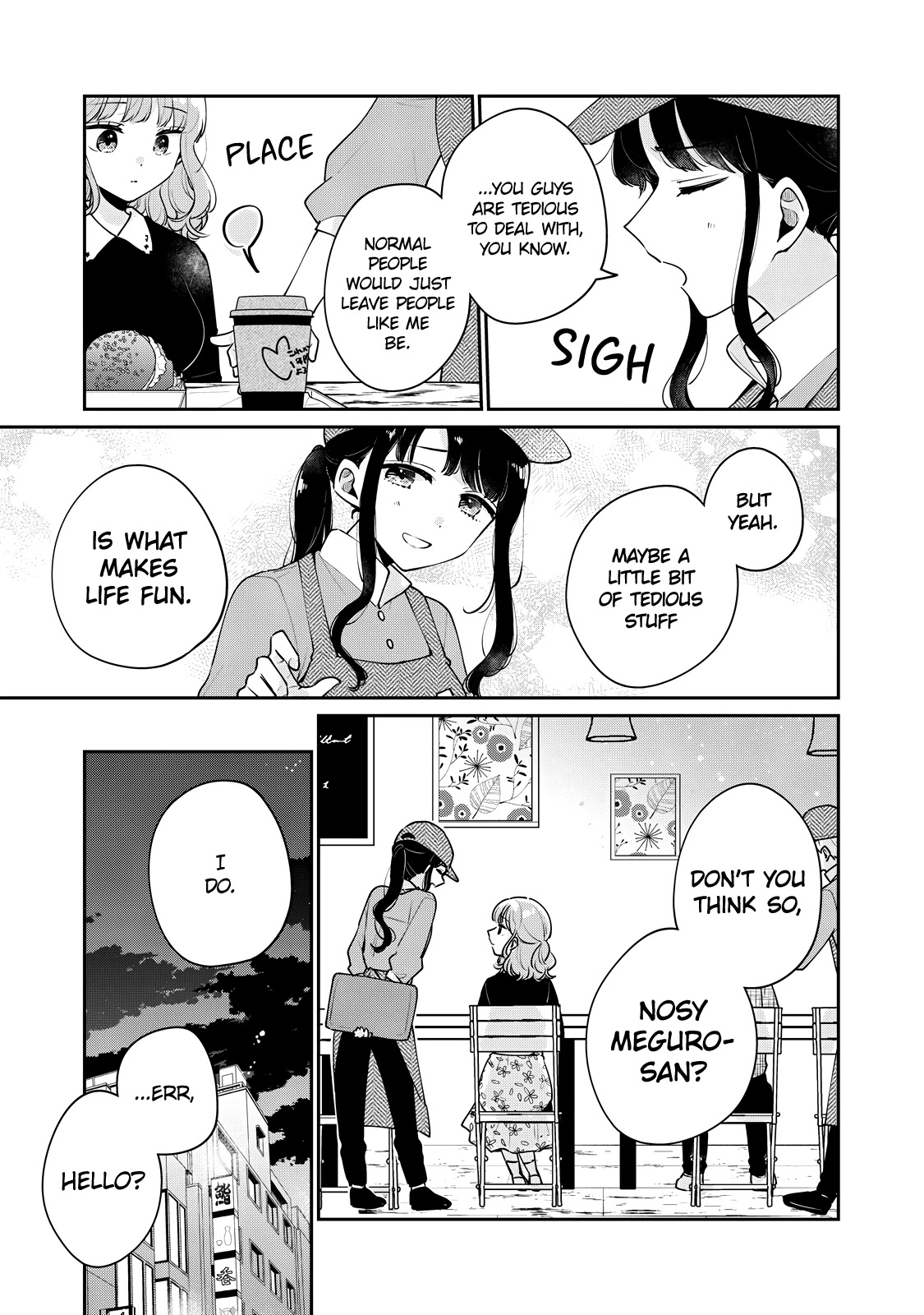 It's Not Meguro-san's First Time Chapter 59 page 14 - Chapter 59: Reflecting on my actions