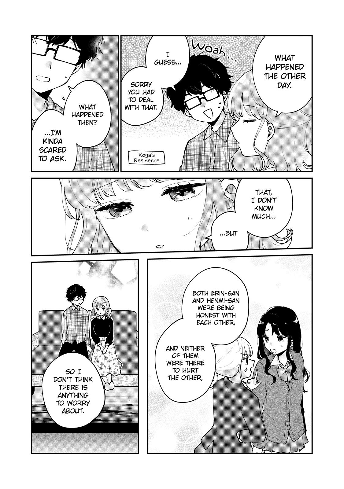 It's Not Meguro-san's First Time Chapter 59 page 6 - Chapter 59: Reflecting on my actions
