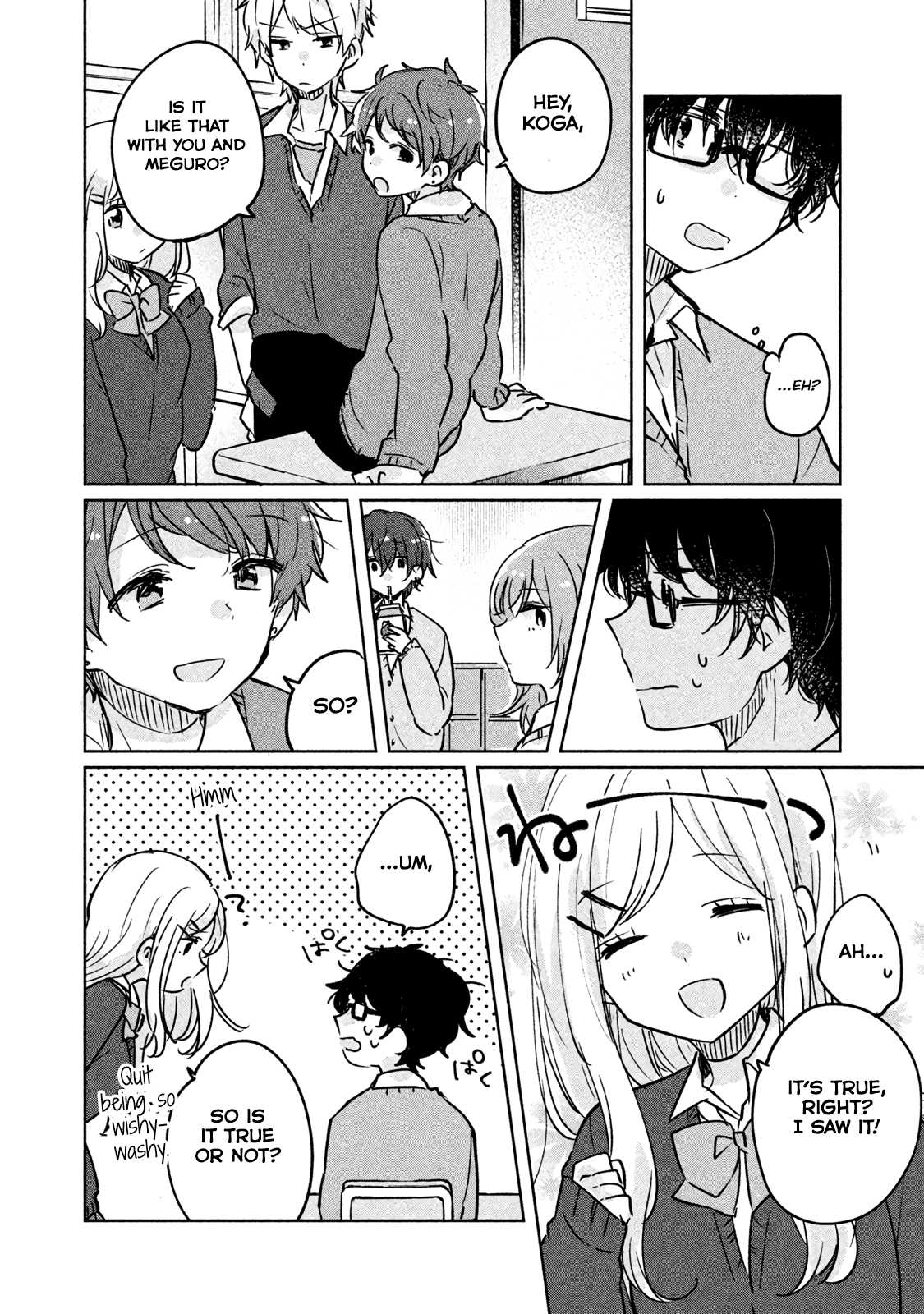 It's Not Meguro-san's First Time Chapter 6 page 6 - Chapter 6: I Don't Want to Remain Silent