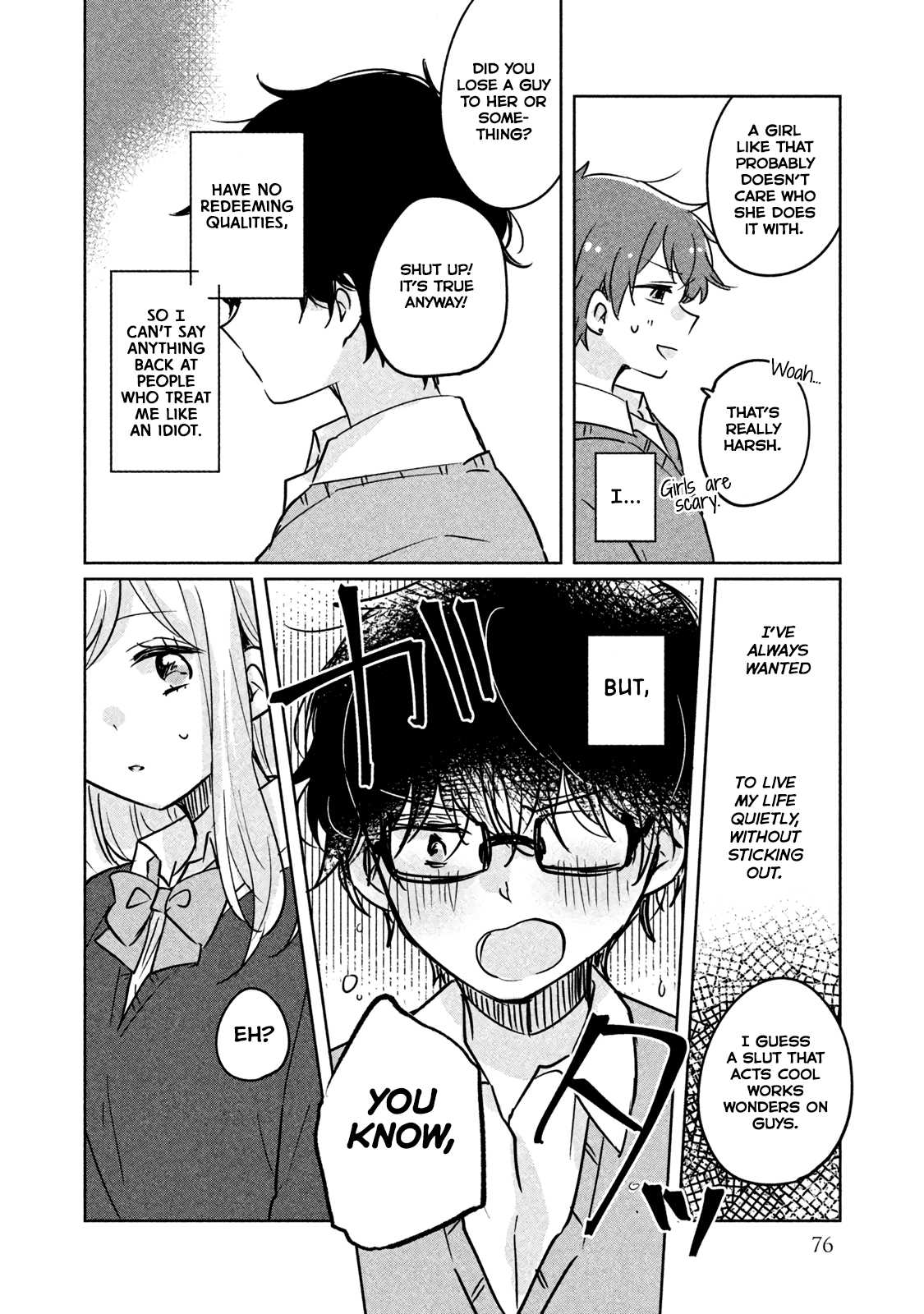 It's Not Meguro-san's First Time Chapter 6 page 8 - Chapter 6: I Don't Want to Remain Silent