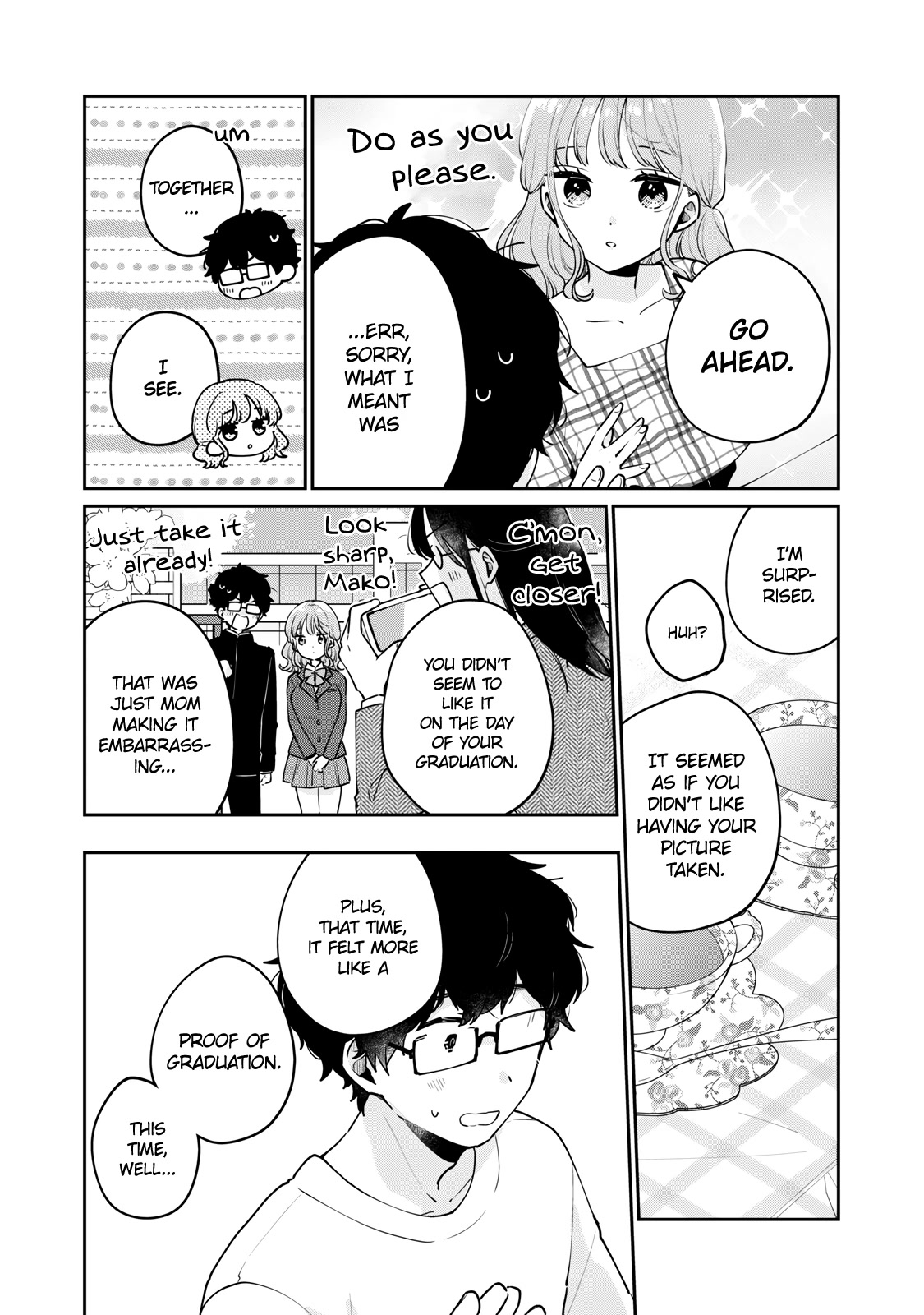 It's Not Meguro-san's First Time Chapter 60 page 3 - Chapter 60: Fully capture