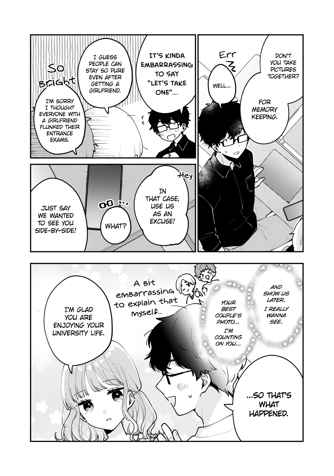 It's Not Meguro-san's First Time Chapter 60 page 8 - Chapter 60: Fully capture