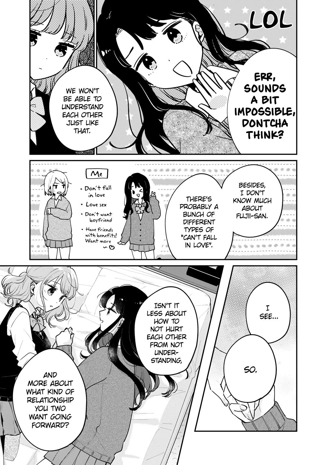 It's Not Meguro-san's First Time Chapter 62 page 10 - Chapter 62: I want to update