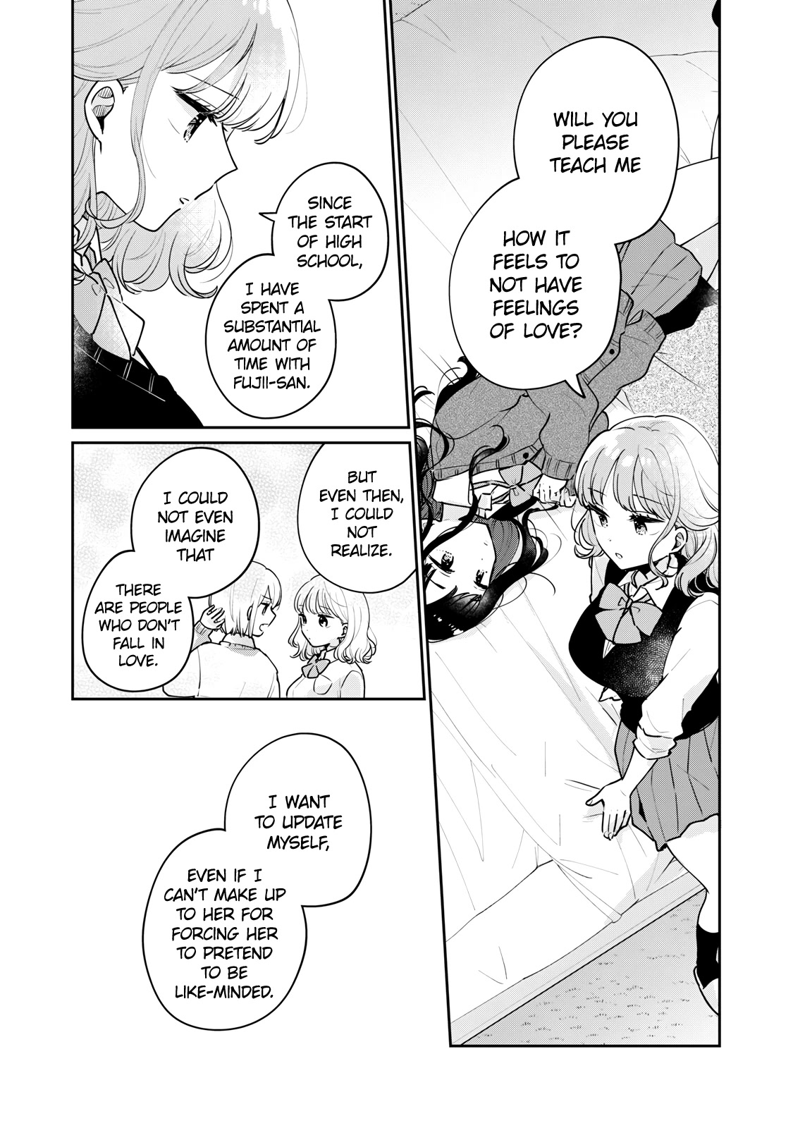 It's Not Meguro-san's First Time Chapter 62 page 9 - Chapter 62: I want to update