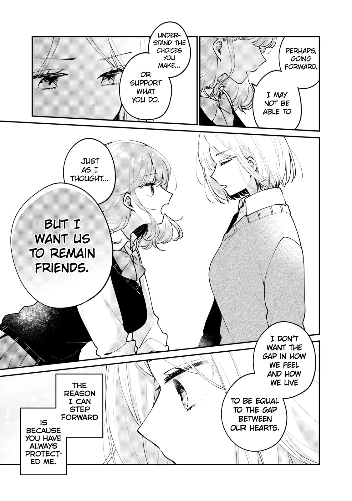 It's Not Meguro-san's First Time Chapter 63 page 12 - Chapter 63: Always protected me