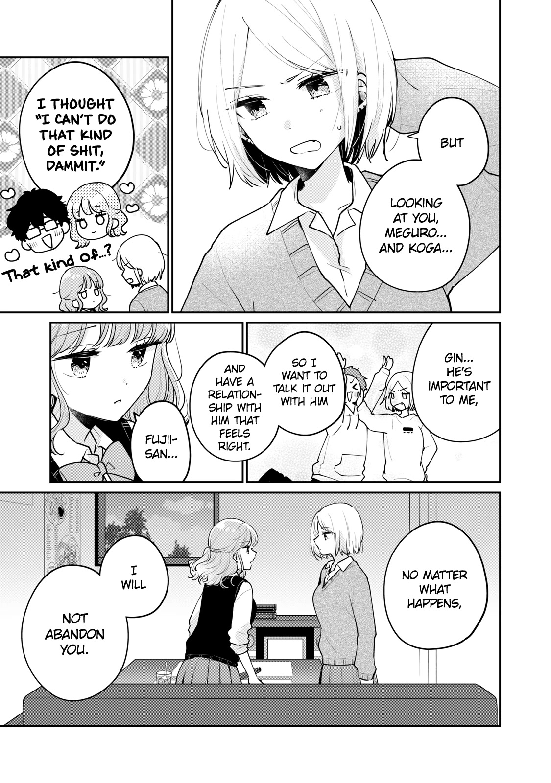 It's Not Meguro-san's First Time Chapter 63 page 14 - Chapter 63: Always protected me