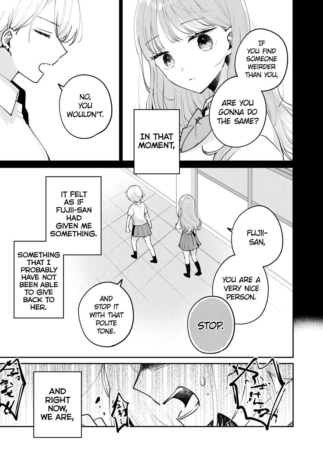 It's Not Meguro-san's First Time Chapter 63 page 6 - Chapter 63: Always protected me
