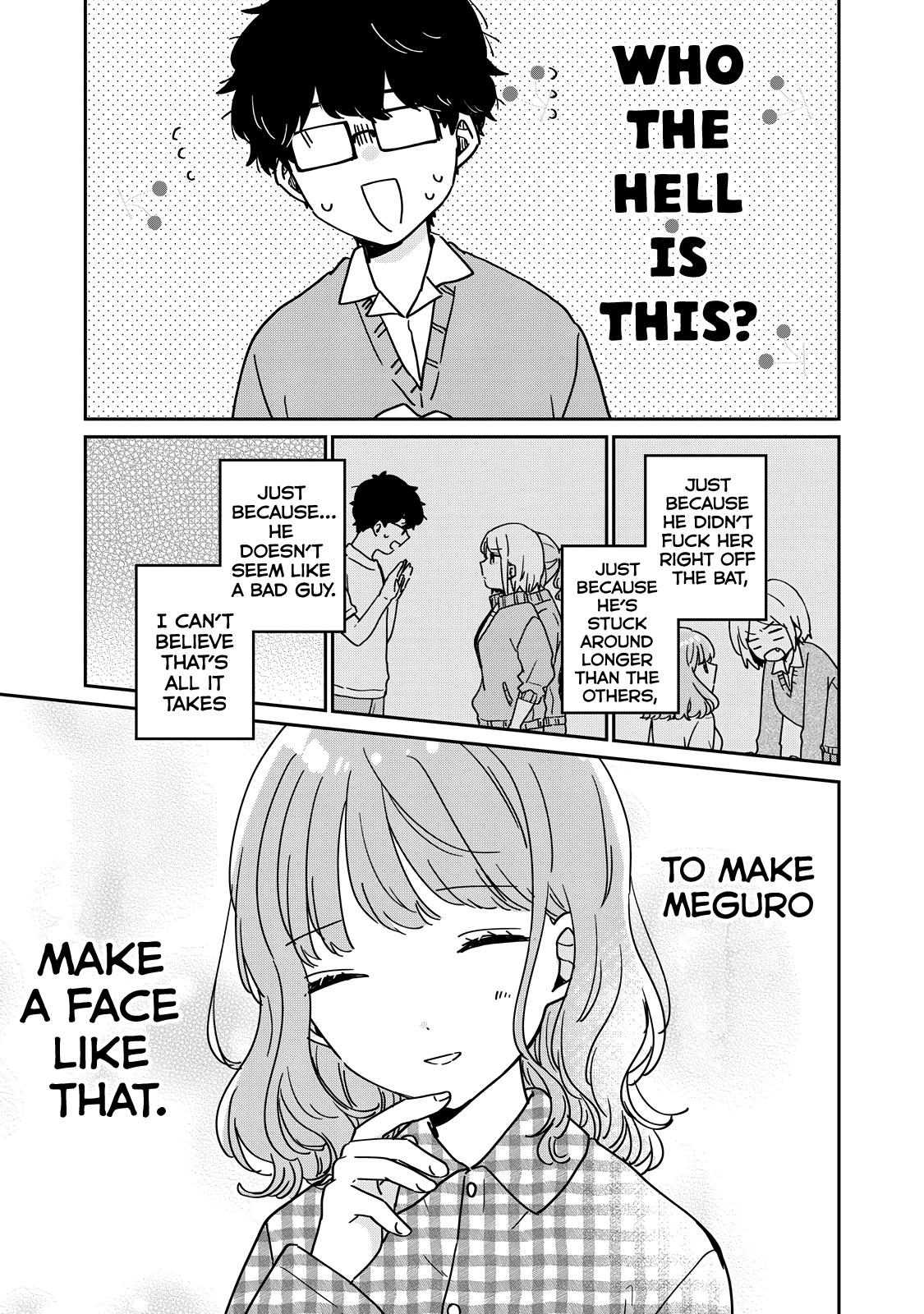 It's Not Meguro-san's First Time Chapter 65.5 page 10 - Chapter 65.5: Ought to make him unhappy