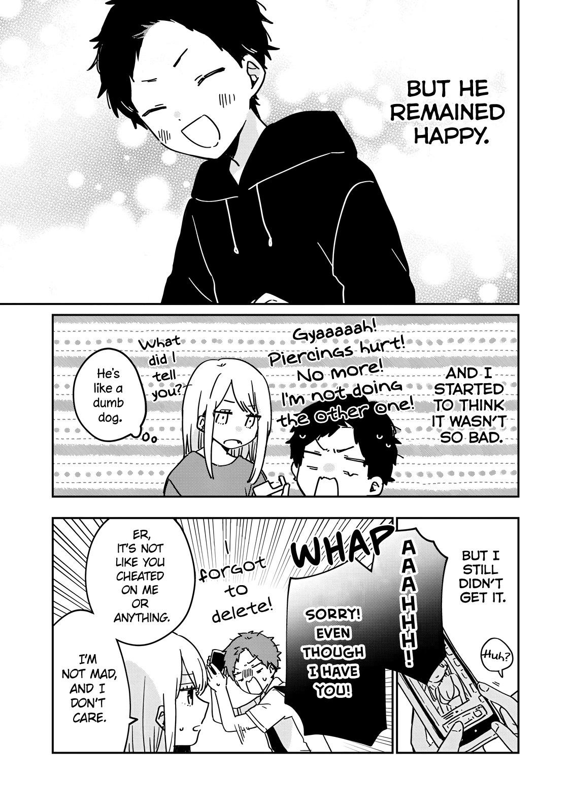 It's Not Meguro-san's First Time Chapter 65.5 page 6 - Chapter 65.5: Ought to make him unhappy
