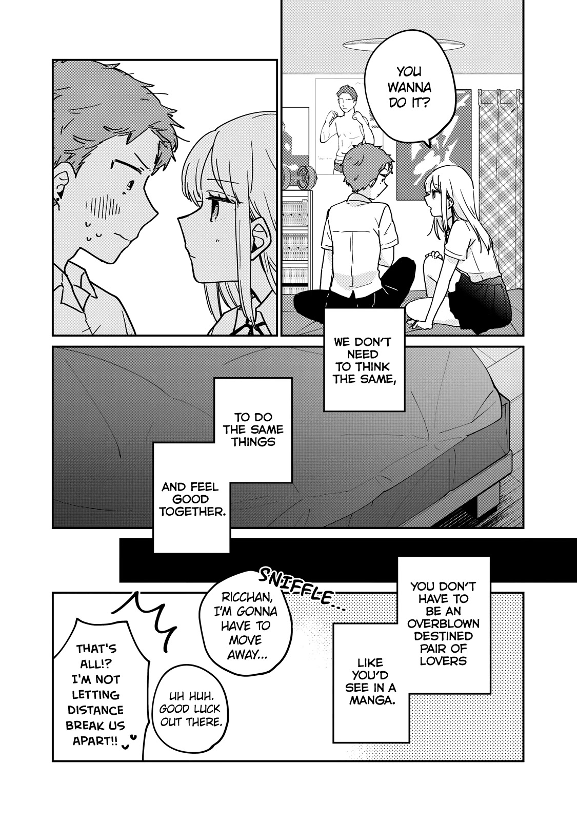 It's Not Meguro-san's First Time Chapter 65.5 page 7 - Chapter 65.5: Ought to make him unhappy