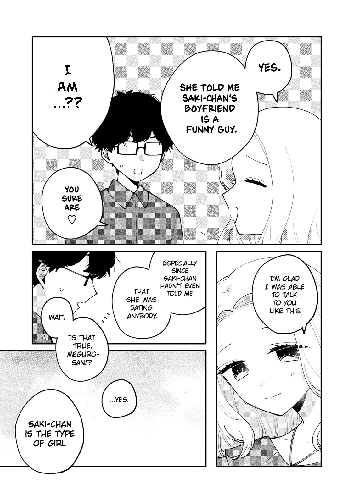 It's Not Meguro-san's First Time Chapter 69 page 4 - Chapter 69: I find it unfair