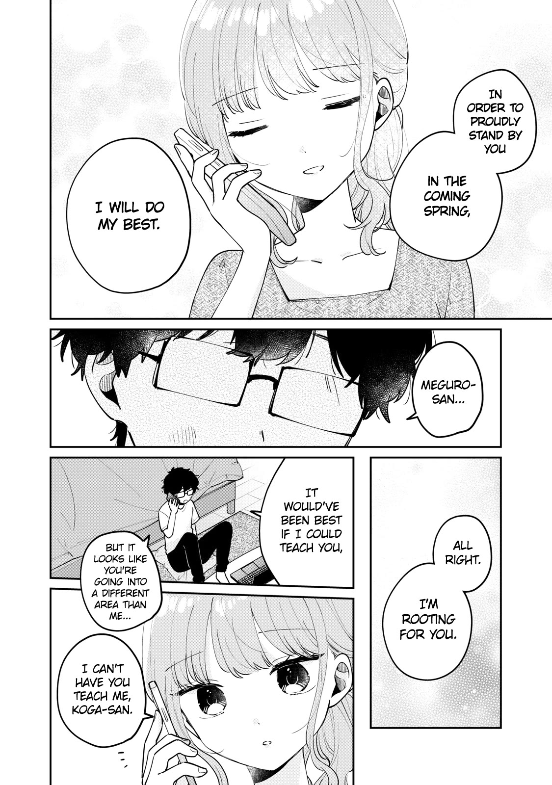 It's Not Meguro-san's First Time Chapter 70 page 3 - Chapter 70: Confidence