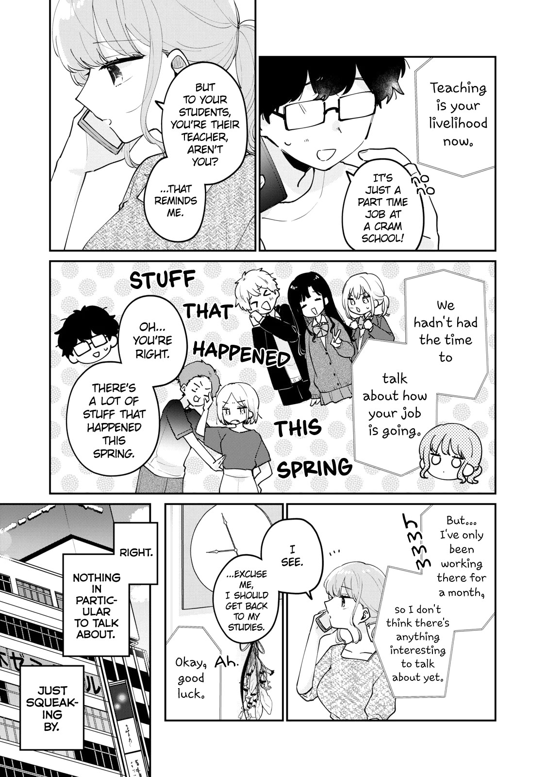 It's Not Meguro-san's First Time Chapter 70 page 4 - Chapter 70: Confidence