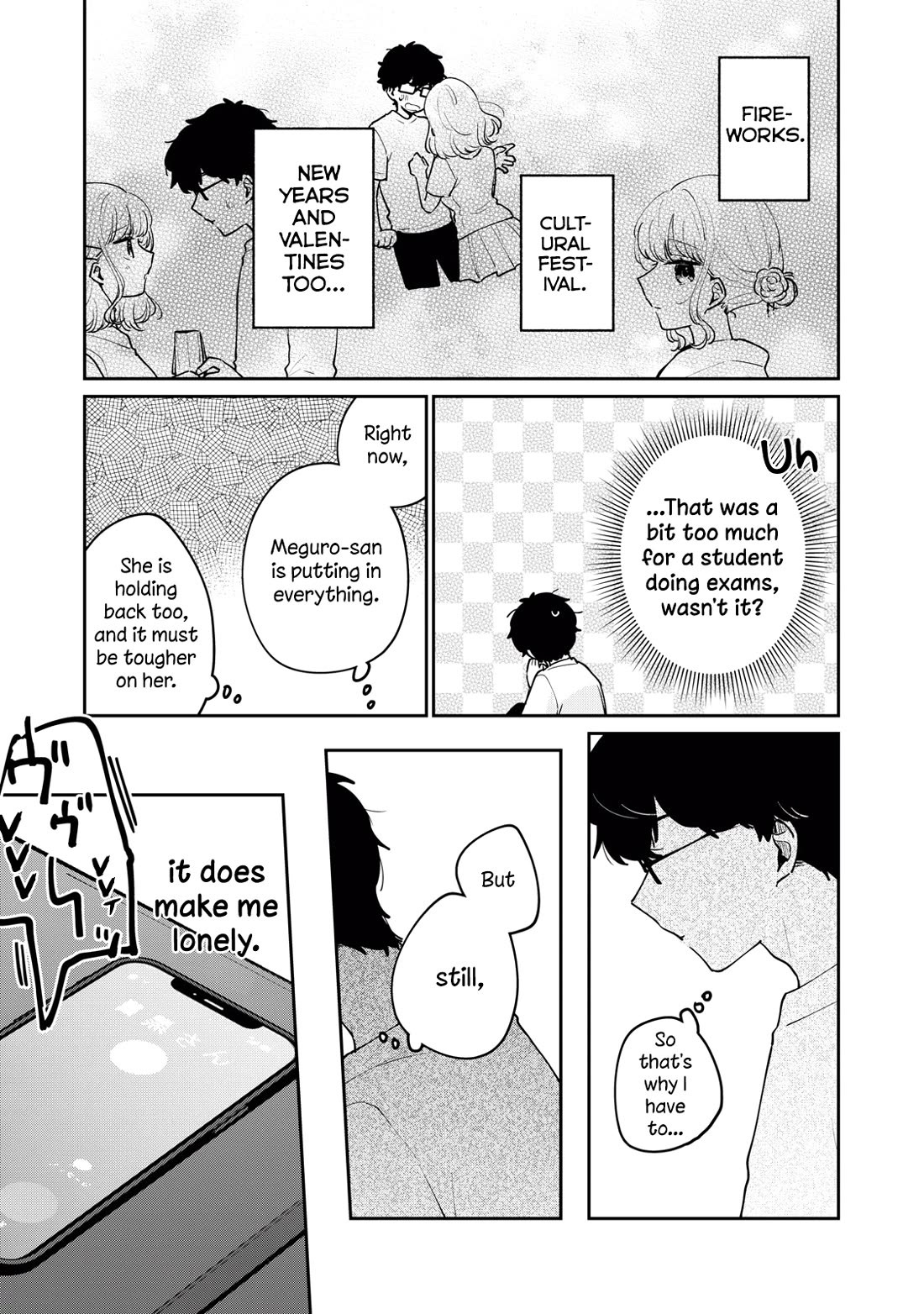 It's Not Meguro-san's First Time Chapter 72 page 10 - Chapter 72: Looking at it together