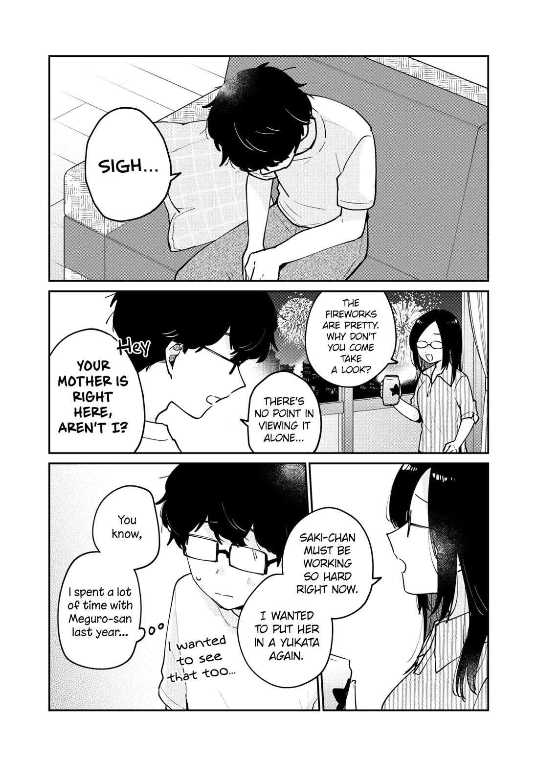 It's Not Meguro-san's First Time Chapter 72 page 9 - Chapter 72: Looking at it together