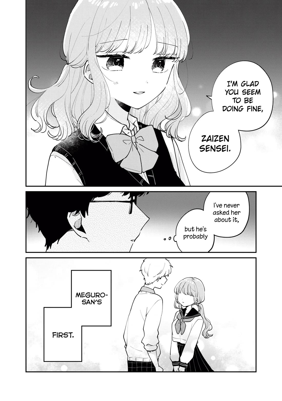 It's Not Meguro-san's First Time Chapter 73 page 17 - Chapter 73: What she needs by her side now